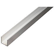 U-Profil Aluminium natur 20x20x20x1,5/1m