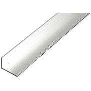 Winkelprofil Aluminium natur 40x10x2/1m