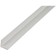 Winkelprofil Aluminium weiß 15x15x1/2,6m