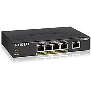 NETGEAR GS305P-200PES 5-Port Switch, unmanaged