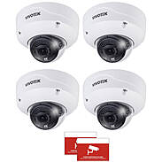 4x VIVOTEK FD9365-EHTV-v2 IP-Kamera + Aufkleber