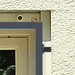 TIAMAT Fenstergitter nach Maß - Montage in der Laibung
