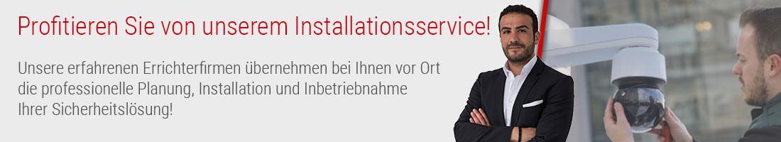 Deutschlandweiter Installations-Service Expert Security